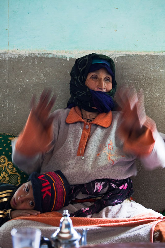  A very hospitable berber family